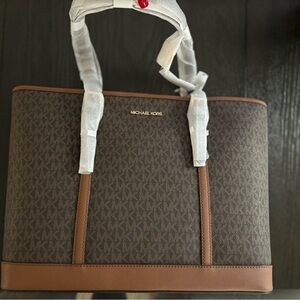 Michael Kors Brown Tote Bag